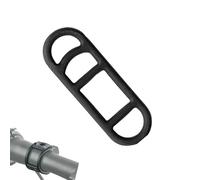 Cinghie in Silicone per Luce Bicicletta, Colore Nero, Multiuso, Ricambio per Luce Bicicletta, per Ciclismo, Cinghie fisse Flessibili, Uso Notturno, Adatte per Ciclismo su Strada e Mountain