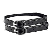 Cinghie invisibili con tacco alto | Estensione della alla caviglia per scarpe, cinghie anti-goccia con fibbie, per cintura da donna, Nero, vedi descrizione