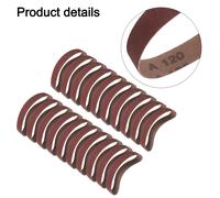 Cinghie levigatrici 25x330mm grana 120/320/600 per progetti lavorazione legno e