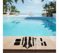Cinghie Mare per BCD con Anelli Gomma Fissaggio | Spallini neoprene, comfort prolungato, installazione rapida, immersioni tecniche, ricambio BCD