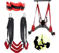 Cinghie Oscillanti Avanzate in Nylon per Yoga, Grande capacità di Carico, Uso Interno Ed Esterno, Adatte A Coppie, Giochi Sportivi di Amici Ed Esercizi in Camera da Letto, Regalo di Festa
