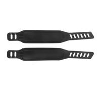 Cinghie Pedali Cyclette Regolabili per Bici, Sostegno Sicuro Nero | Plastica Resistente, per Allenamento Domestico e Spin Bike, Accessorio Pratico per Controllo e Scarpe