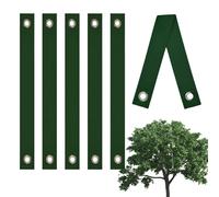 Cinghie per alberi - robuste fasce per raddrizzare e sostenere gli alberi | Cinghie riutilizzabili in nylon | Fissaggio antivento per alberi da giardino, giovani alberi, piante e supporti per alberi