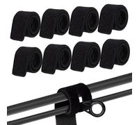 Cinghie per Canna Da Pesca Cintura per Canna Da Pesca Elastica Fascette per Canne Da Pesca Regolabile Attrezzatura Accessori Da Pesca per Il Fissaggio Della Canna Da Pesca 8 Pezzi
