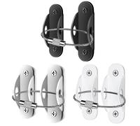 Cinghie per mobili antiribaltamento - Ancoraggi a parete in fune da 20 cm, serrature di sicurezza in ferro e acciaio inossidabile | Dispositivo di fissaggio per armadietti a prova di bambino