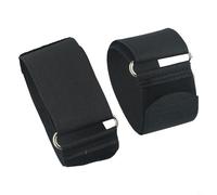 Cinghie per pedali regolabili, 2 pezzi, per vogatori, ellittiche e fan bike, in nylon resistente e fibbie per la maggior parte delle forme del piede