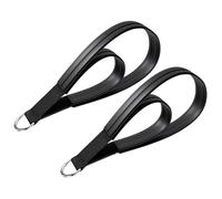 Cinghie per pilates per riformare | D-Ring antiscivolo Imbottito 2 Pezzi | Cinghie di stretching Pilates per riformare | per principianti donne appassionate atleti palestra a casa dormitorio