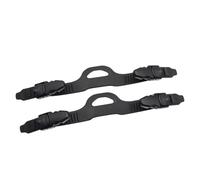 Cinghie per pinne da immersione, coppia di cinghie elastiche da 40 cm, meccanismo di chiusura a clip, di cinghie sostituibili con presa stabile, accessorio per nuoto e snorkeling, per