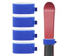 Cinghie per portasci,Cinghie per fissaggio sci - da sci Chiusura per | in nylon regolabili 4X, tracolla per avvolgere gli, per sport invernali
