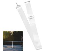 Cinghie per Rete da Tennis,Cinghia Centrale per Rete da Tennis,Cinghie per Rete da Tennis in Nylon Regolabili in Altezza,Cinturino Centrale Resistente per Rete da Tennis 2.2 m x 5 cm Tokaneit