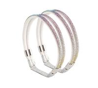 Cinghie per scarpe a sgabello, da donna, con strass, antiscivolo, anti-goccia, con punta al tallone, con strass, per tutti i tacchi alti, Colorful Diamond, vedi descrizione