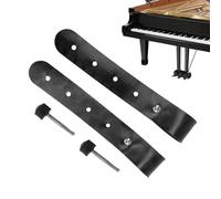 Cinghie per Tastiera da Piano Elettrico 2 Pezzi in PU Regolabili a | Fascetta di Blocco per Tastiera per Performance, Lezioni, Esercitazione, Home Studio, Concerto,