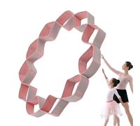 Cinghie per yoga per stretching, per stretching yoga - per barella per tendine del ginocchio con passanti | Fasce di resistenza per gambe, attrezzature per lo per allenamenti in palestra a