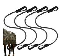 Cinghie per zampe per coperta di cavallo, 4 pezzi, fascia regolabile, di ricambio da 54 cm con graffette a doppia estremità, per animali domestici e per stalla