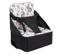 Cinghie regolabili Bambino Boosting Seat Cuscino Comodo Antiscivolo Fondo Pad per Tavolo da Pranzo con Caratteristiche Cuscino Spugna
