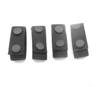 Cinghie regolabili in nylon con doppi bottoni a pressione per cinture da 5 a 5,6 cm, chiusure portautensili resistenti, cinghie resistenti all'usura per la sicurezza