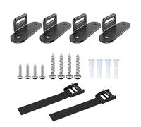 Cinghie regolabili per la sicurezza dei bambini, resistenti e resistenti per la sicurezza dei bambini, staffe a sgancio rapido, 2 pezzi, per case in affitto, cucina, camera da letto