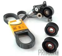 Cinghie Scanalate Conti + Febi Tendicinghia + Ruoli per Mercedes W211 S211