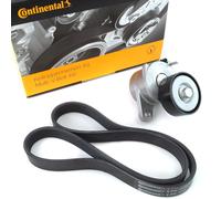 Cinghie Scanalate Conti + Galoppino Set per BMW Audi A1 A3 A4 VW Golf 7 Passat