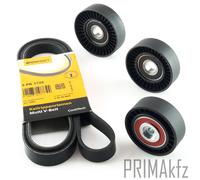 Cinghie Scanalate Conti + Rullo di Serraggio per Mercedes Classe A W168