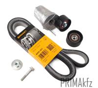 Cinghie Scanalate Conti + Set Rulli per BMW 1er 3er E60 E90 E81 E88 E61 X1 X3