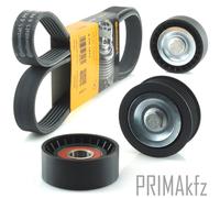 Cinghie Scanalate Conti + Set Rulli per Opel Vectra C 1.9 CDTI Z19DT Z19DTH