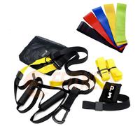 CINGHIE SUSPENSION STRAP + BANDE ELASTICHE PALESTRA ELASTICI PALESTRA RESISTENZA