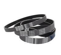 Cinghie Trapezoidale Nastro trasportatore in gomma per 255J-PJ648 256J-PJ650 260J-PJ660 265J-PJ673 295J-PJ750 287J-PJ730 285J-PJ724 cinghia di potenza(280J-PJ711,1PC_3RIBBED)