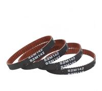 Cinghie Trapezoidale S2M130 S2M132 S2M134 S2M136 S2M138 A Motore Levigatrice Tapis Roulant Puleggia Denti Circolari Cintura In Gomma Cinghia polivale(3mm,S2M130)