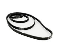 Cinghie trasmissione 270-392mm300mm Larghezza 6/10mm Guarnizione Gomma Ad Anello Chiuso 2GT Spaziatura 2mm 1PCS GT2 Cinghia Dentata Sincrona(2GT-278mm,Width 6mm)