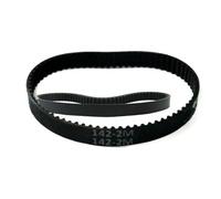 Cinghie Trasmissione HTD 2M 2M-142 Lunghezza 142mm 1 Pz/2 Pz Cinghie Dentate Ad Anello Chiuso Cinghia Dentata(2M-142 2pcs)