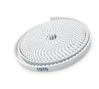 Cinghie trasmissione moto Cinghie Dentate Aperte In Poliuretano E Acciaio PU T5 Per Stampante 3D Sincrona Trapezoidale T5 Aperta Larghezza 6/30 Mm CINGHIA(Width:15mm,Length:50Meters)