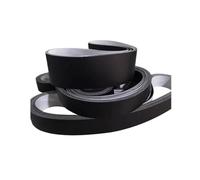 Cinghie trasmissione Nastro Trasportatore Industriale Trasmissione PVC Nero Opaco Larghezza 70/75/80/85/90~150mm 1600mm-1950mm(1800mm,2MM THICKNESS -1PC_9CM-90MM)