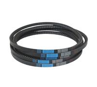 Cinghie trasportatrici dentate tipo XPB 5VX con trasmissione a cinghia trapezoidale dentata a bordo grezzo, cinghia di trasporto in gomma da 2235 a 2340 mm, 2489 mm, 2660 mm, 2720 mm, 2900 mm, 3170 mm