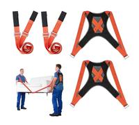 Cinghie Trasporto Mobili, 2 Persone Cinghia per Sollevamento e Spostamento, Cinghie Trasporto Mobili Professionali per Trasloco, Sollevare Pesi, Trasporto, Sposta Mobili e Oggetti Pesanti, 300kg