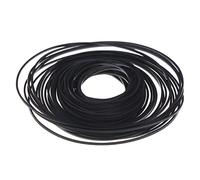 Cinghie universali per macchine a nastro a cassetta quadrate miste 45 / 45-130mm Lunghezza registratore a cassette Cinghie trasmissione Cintura in gomma Cintura a nastro quadrata dimensioni miste