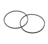 Cinghie Variant Set di 2 cinghie per tornio modello 5M375 per motore mini tornio in metallo con diametro foro di 38 mm adatto per sostituzioni WM210V Cinghie di trasmissione