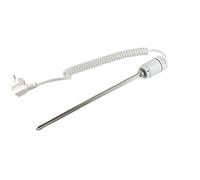 CINI GT bianco, 1200 W, cartuccia riscaldante per riscaldatori, radiatori, termosifoni, termosifoni da bagno con termostato, regolatore elettronico della temperatura