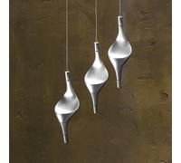 CINI&NILS Acqua lampada a sospensione LED 3 luci, ACCNACQ.XS468+ACCNACQ.S460H#3, Acqua [Lampade per Interni > Lampade a Sospensione]