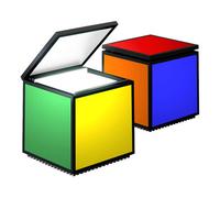 CINI&NILS Cuboled lampada da tavolo set da 2, LED, ACCNCUB.0294L+ACCNCUB.0294L, Cuboled [Lampade per Interni > Lampade da Tavolo]