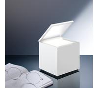 Cuboluce Classic Bianco Lucido Lampada E14LED ad emissione indiretta Flusso Luminoso 206lumen Temperatura di Colore Bianco Caldo 2700K