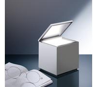 CINI&NILS Cuboluce lampada da tavolo ricaricabile wireless, LED, ACCNCUB.0288W, Cuboluce [Lampade per Interni > Lampade da Tavolo]