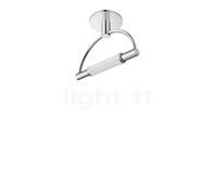 Cini&Nils Gradi Mini Lampada da soffitto LED, cromo lucido/riflettore bianco