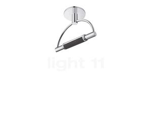 Cini&Nils Gradi Mini Lampada da soffitto LED, cromo lucido/riflettore griglia