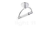 Cini&Nils Gradi Mini Lampada da soffitto LED, cromo lucido/riflettore opale