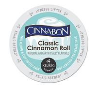 Cinnabon K-Cup Portion Pack for Keurig Brewers, Classic Cinnamon Roll, 24 Count Size: 024 K-Cups Model: 6305 (Home & Kitchen) by