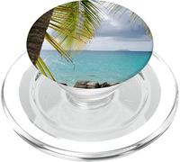 Cinnamon Bay Beach, St. John, Isole Vergini Americane PopSockets PopGrip per MagSafe