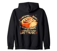 Cinnamon Rolls SO Good The Kitchen HUSHES Like Church Felpa con Cappuccio