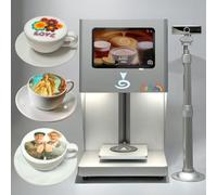 CINO PRINTER Color - Stampante per caffè a colori -Inclusa Camera, Applicazione Wifi, Attrezzo per stampare su Macarons