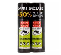 Cinq Sur Cinq Antizanzare Zone Temperate 2x100ml - Spray repellente